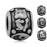 Stainless Steel Beads AA345 VNISTAR Zodiac Beads