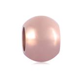 Stainless Steel 8mm Beads with Rose Gold Plating AA700R VNISTAR Spacer Beads