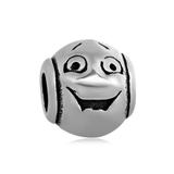 Steel Emoji Beads AA704 VNISTAR Stainless Steel European Beads