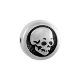 Stainless Steel Small Hole Skull Beads AA762A VNISTAR Stainless Steel European Beads