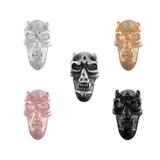 Stainless Steel Big Hole Skull Beads AA783 VNISTAR Steel Skull Beads