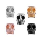 Stainless Steel Big Hole Skull Beads AA785 VNISTAR Steel Skull Beads