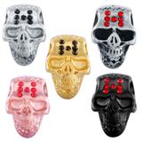 Stainless Steel Big Hole Skull Beads AA807 VNISTAR Stainless Steel European Beads