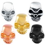 Stainless Steel Big Hole Skull Beads AA808 VNISTAR Stainless Steel European Beads