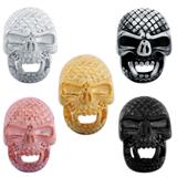 Stainless Steel Big Hole Skull Beads AA811 VNISTAR Stainless Steel European Beads