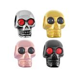 Stainless Steel Skull European Beads AA815 VNISTAR Steel Skull Beads