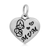 Steel Link Charm AAT044 VNISTAR Stainless Steel Charms