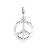 High Polished Peace Symbol Charms AAT531 VNISTAR Link Charms