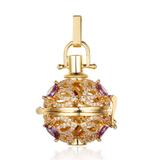 CZ Harmony Ball Locket Pendant CA238-2 VNISTAR Pendant