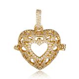 CZ Harmony Ball Locket Pendant CA241-2 VNISTAR Pendant