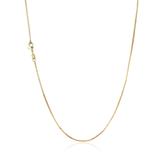 Basic Copper Chain Necklace Gold Plated CA251-2 VNISTAR Cubic Zircon Accessories
