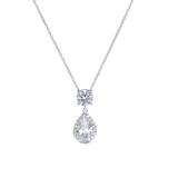 Copper Cubic Zircon Necklace CN128 VNISTAR Necklaces