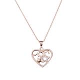 Copper Cubic Zircon Necklace CN139-2 VNISTAR Necklaces