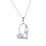 Copper Cubic Zircon Necklace CN144-1 VNISTAR Necklaces
