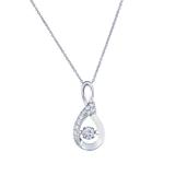 Copper Cubic Zircon Necklace CN152 VNISTAR Jewellery