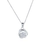 Copper Cubic Zircon Necklace CN160 VNISTAR Cubic Zircon Necklaces