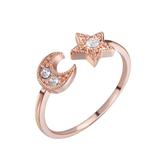 Coper Cubic Zirconia Ring CR016-8 VNISTAR Rings