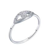 Coper Cubic Zirconia Ring CR060 VNISTAR Copper Cubic Zirconia Rings