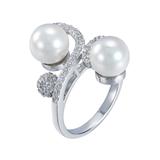 Coper Cubic Zirconia Ring CR070 VNISTAR Copper Cubic Zirconia Rings