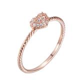 Coper Cubic Zirconia Ring CR091 VNISTAR Rings