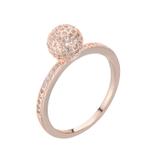 Copper Cubic Zircon Ring CR113-7 VNISTAR Necklaces