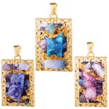 Alloy Semi-precious Stones Pendant HA017 VNISTAR Life Tree Pendants