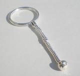 Vnistar silver plated key chain JB046 JB046 VNISTAR Alloy European Beads