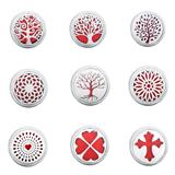 20pcs/bag Mix Designs Stainless Steel Car Diffuser Lockets MC018 VNISTAR Metal Charms