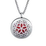 Stainless Steel 30mm Essential Oil Diffuser  Locket Pendant N138-2 VNISTAR Steel Essential Oil Difusser Pendant
