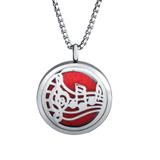 Stainless Steel 30mm Essential Oil Diffuser  Locket Pendant N143-2 VNISTAR Jewellery