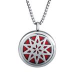 Stainless Steel 30mm Essential Oil Diffuser  Locket Pendant N144-2 VNISTAR Jewellery