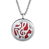 Stainless Steel 30mm Essential Oil Diffuser  Locket Pendant N154-2 VNISTAR Jewellery