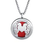 Stainless Steel 30mm Essential Oil Diffuser  Locket Pendant N157-2 VNISTAR Jewellery