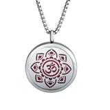 Stainless Steel 30mm Essential Oil Diffuser  Locket Pendant N162-2 VNISTAR Jewellery