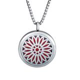 Stainless Steel 30mm Essential Oil Diffuser  Locket Pendant N163-2 VNISTAR Jewellery