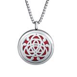 Stainless Steel 30mm Essential Oil Diffuser  Locket Pendant N166-2 VNISTAR Jewellery