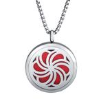 Stainless Steel 30mm Essential Oil Diffuser  Locket Pendant N168-2 VNISTAR Jewellery