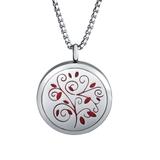 Stainless Steel 30mm Essential Oil Diffuser  Locket Pendant N178-2 VNISTAR Jewellery