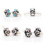 Alloy Crystal European Beads PBD071 VNISTAR Alloy European Beads