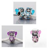 Vnistar Alloy Floral Fairy European Beads PBD080 PBD080 VNISTAR Alloy European Beads