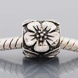 Vnistar Alloy Flower European beads PBD097 PBD097 VNISTAR Alloy Plain Beads