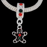 Vnistar christmas ginger man dangle charm PBD1003 PBD1003 VNISTAR Old Products