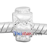 Vnistar metal heart spacer beads PBD1004 PBD1004 VNISTAR Old Products