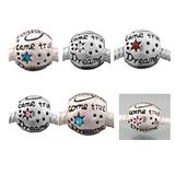 Vnistar Alloy Crystal European Beads PBD105 PBD105 VNISTAR Alloy Crystal Stone Beads