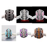 Vnistar Alloy Crystal European Beads PBD107 PBD107 VNISTAR Charms