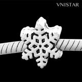 Vnistar metal snowflake charm beads PBD1167 PBD1167 VNISTAR Alloy Plain Beads