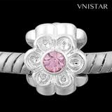 Vnistar metal flower european beads PBD1372 PBD1372 VNISTAR Old Products