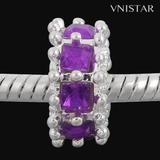 Vnistar crystal beads PBD1635 PBD1635 VNISTAR Alloy European Beads