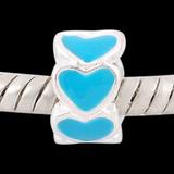 Vnistar heart spacer charms PBD1805 PBD1805 VNISTAR Alloy European Beads