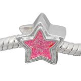 Vnistar Alloy Star Crystal European Beads PBD218 PBD218 VNISTAR Charms